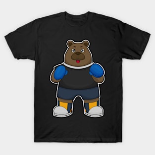 Bear as Boxer with Boxing gloves T-Shirt